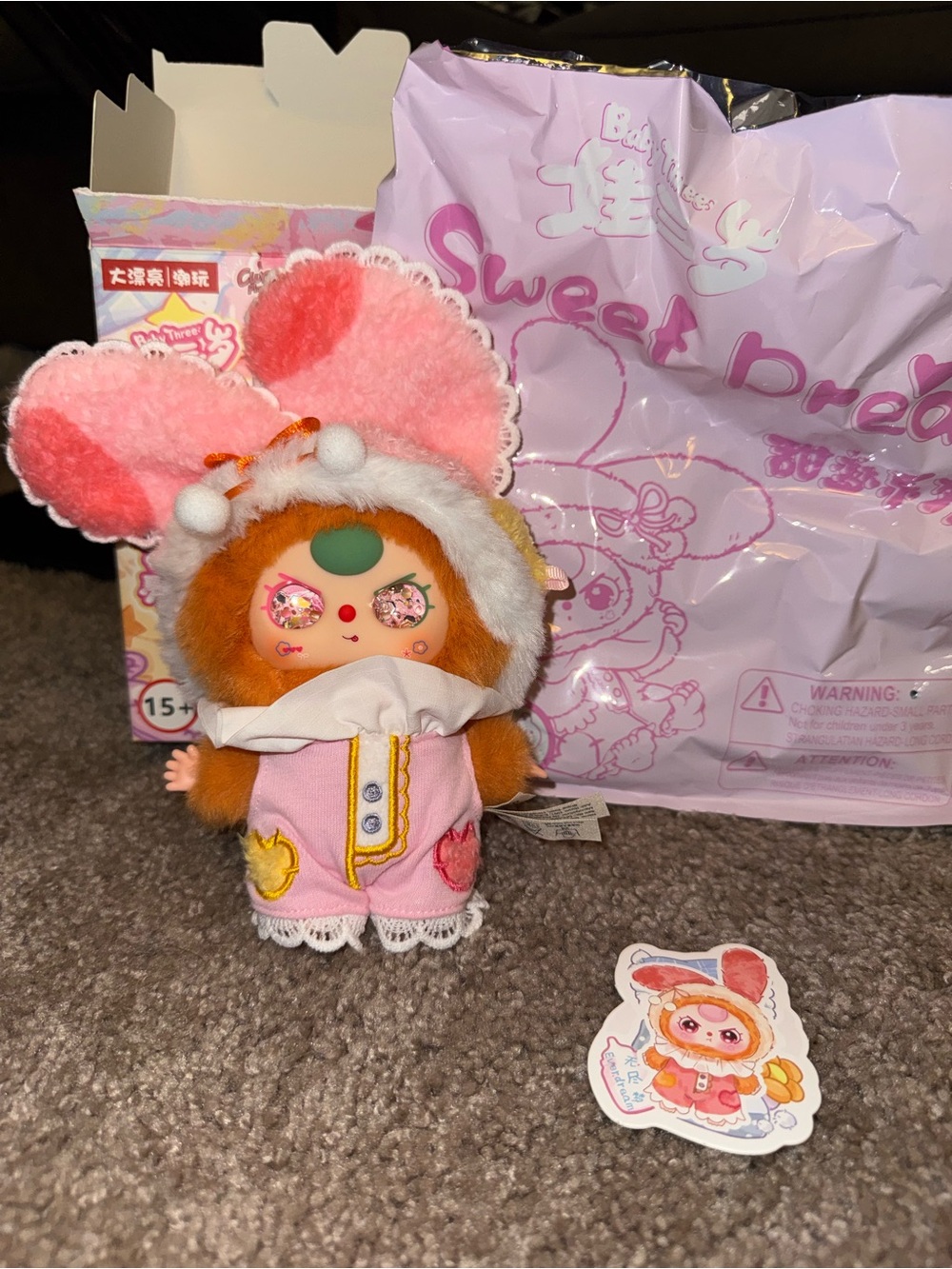 Baby Three Sweet Dream Blind Box Confirmed Special Eyes